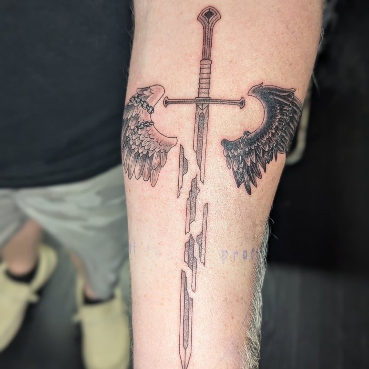 Tattoo by @siv.tattoos — black_and_grey