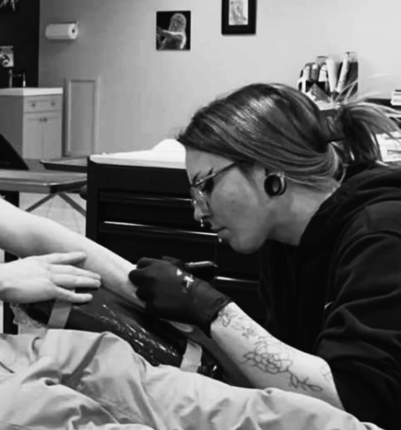 Tattoo by @wattsy.tattoos — black_and_grey