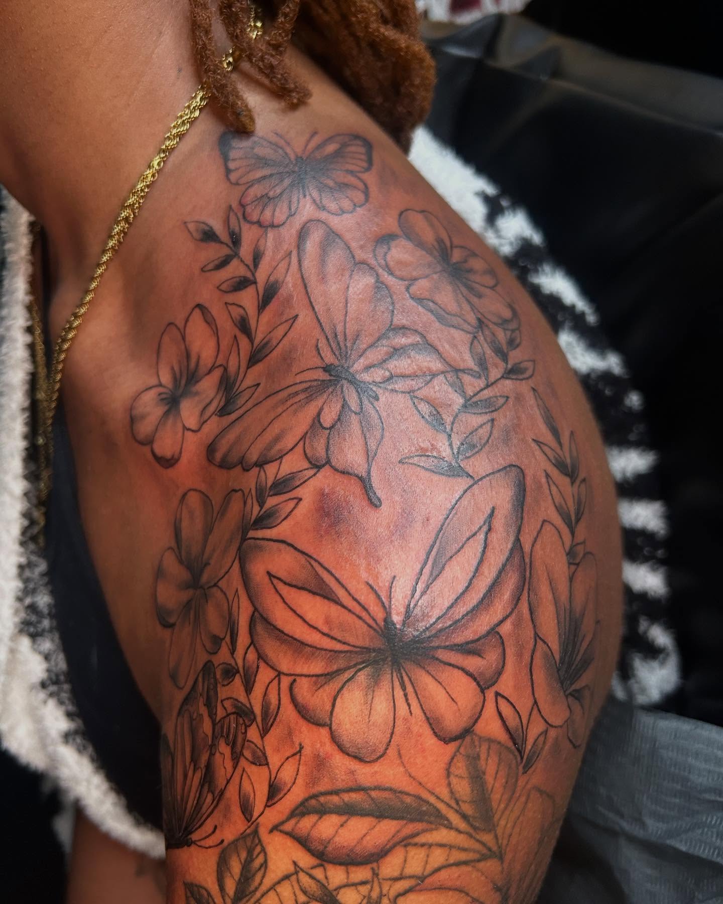 Tattoo by @alchemist_tattoo_shop — black_and_grey