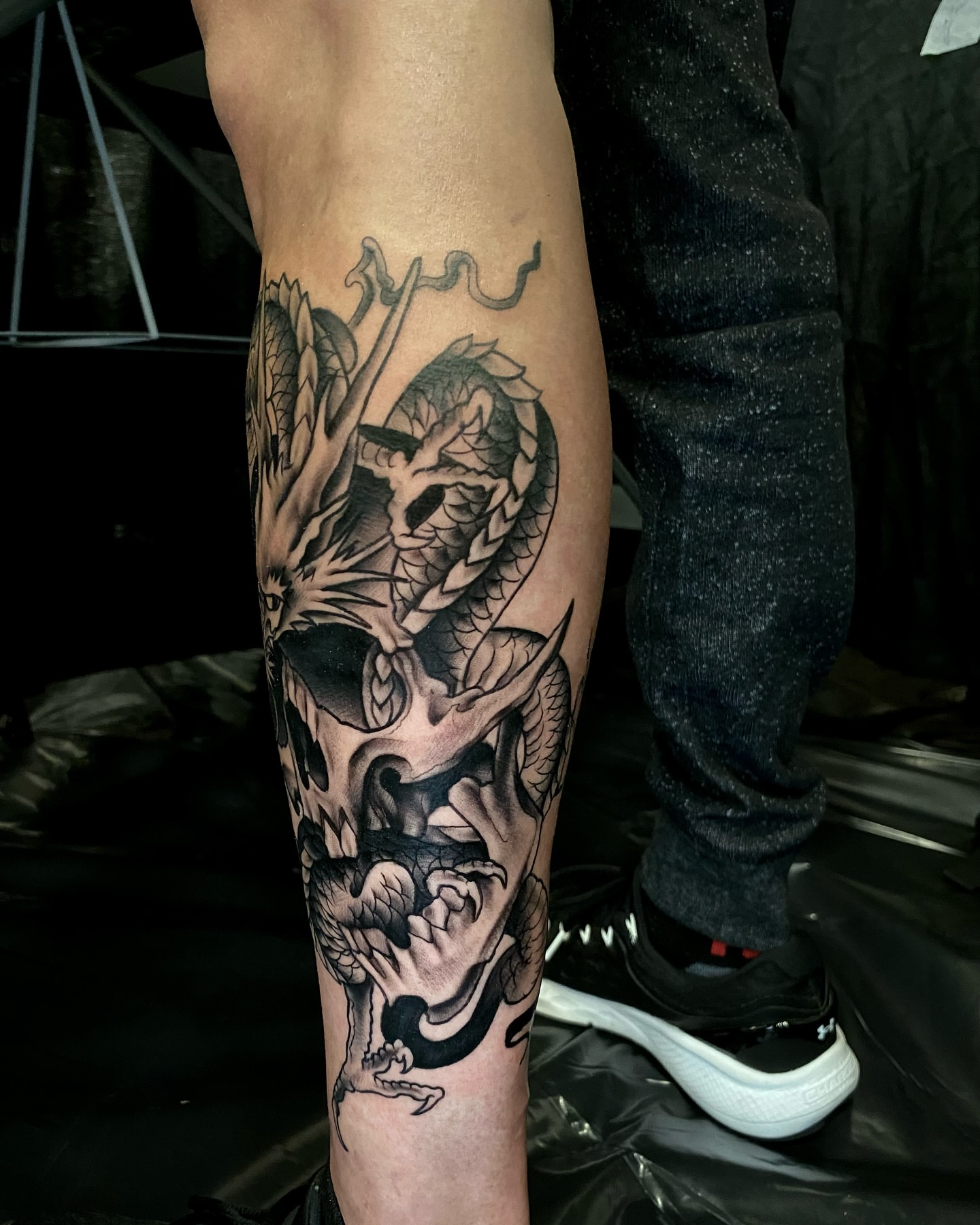 Tattoo by @pablof.tattoos — black_and_grey