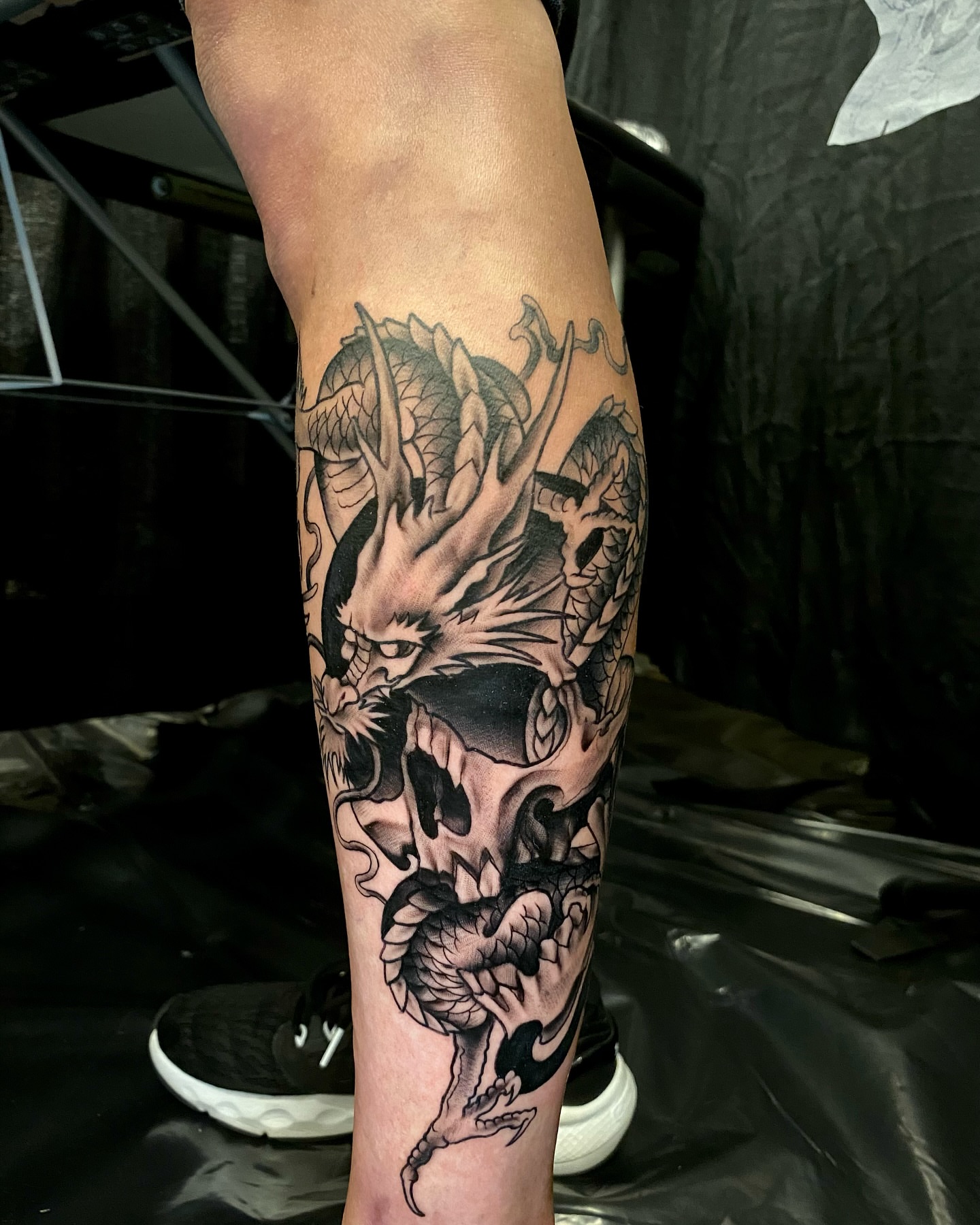 Tattoo by @pablof.tattoos — black_and_grey, realism