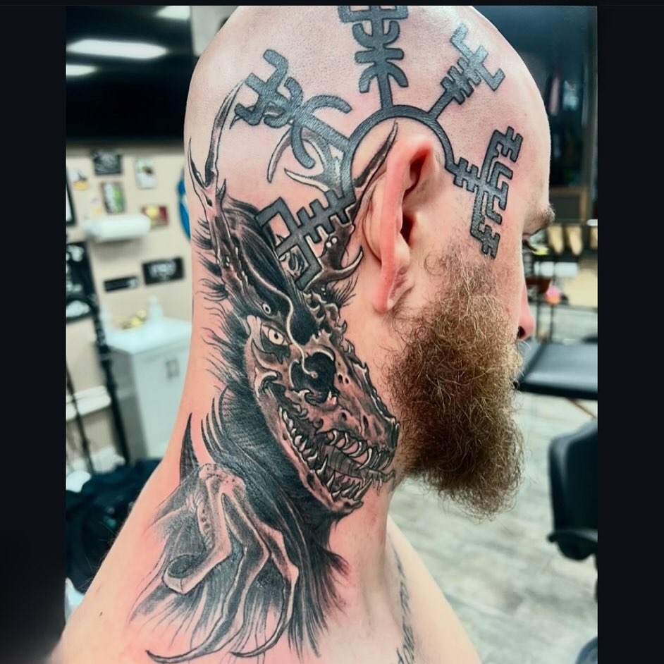 Tattoo by @ryanfukinanderson β dark_realism, black_and_grey