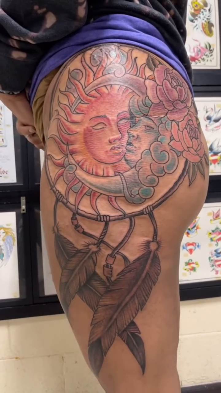 Tattoo by @tat2rikky — neo_traditional, realism