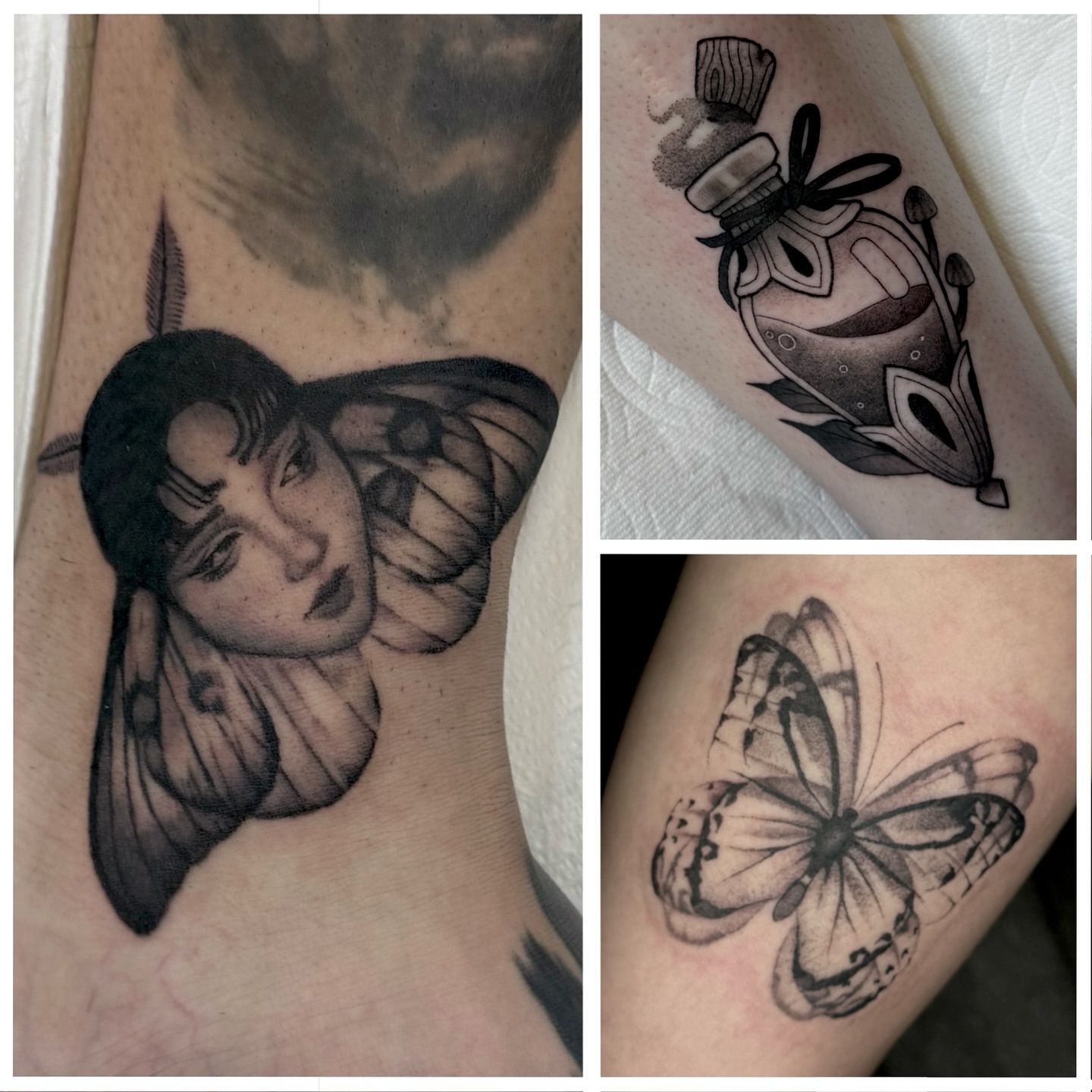 Tattoo by @lockejessmonster โ black_and_grey, realism