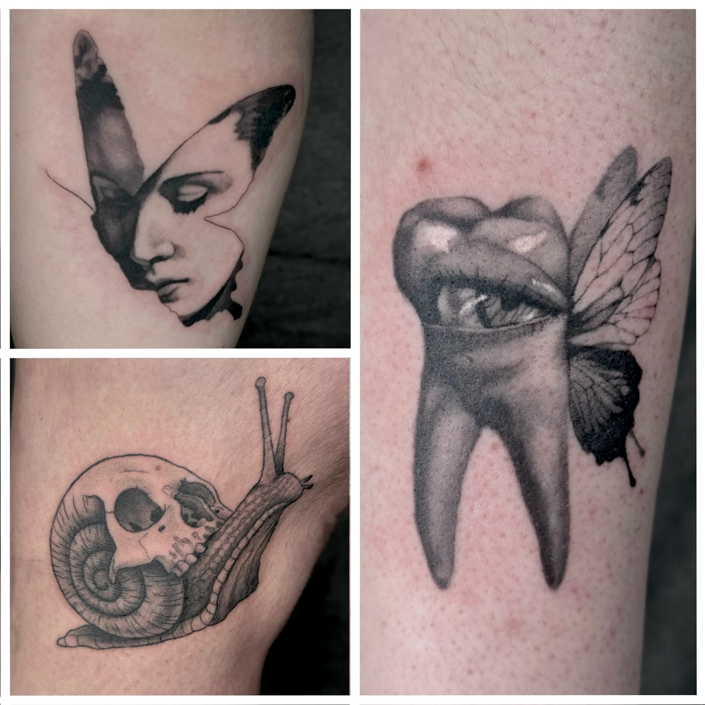 Tattoo by @lockejessmonster โ black_and_grey, realism