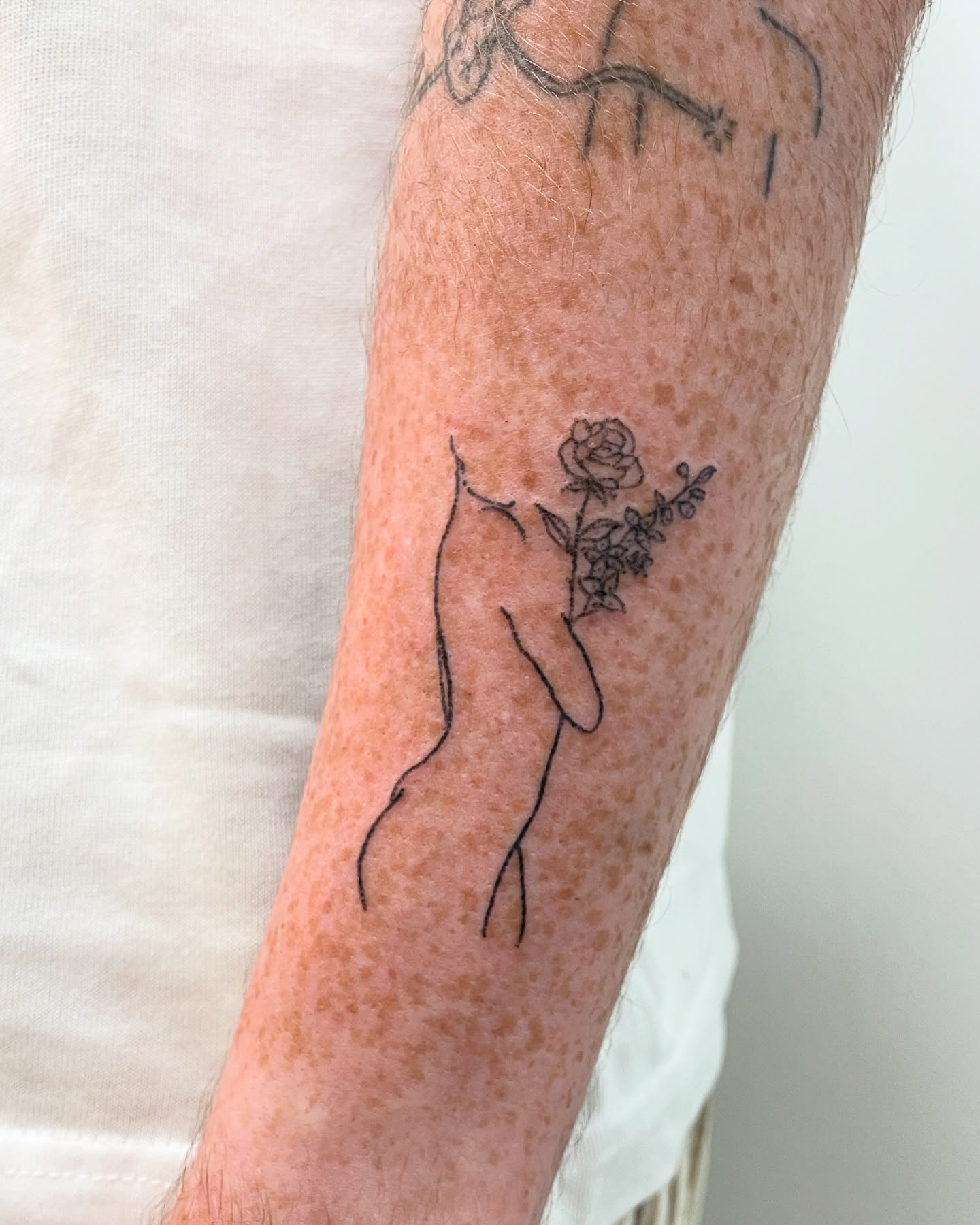Tattoo by @titsfortatt — fine_line