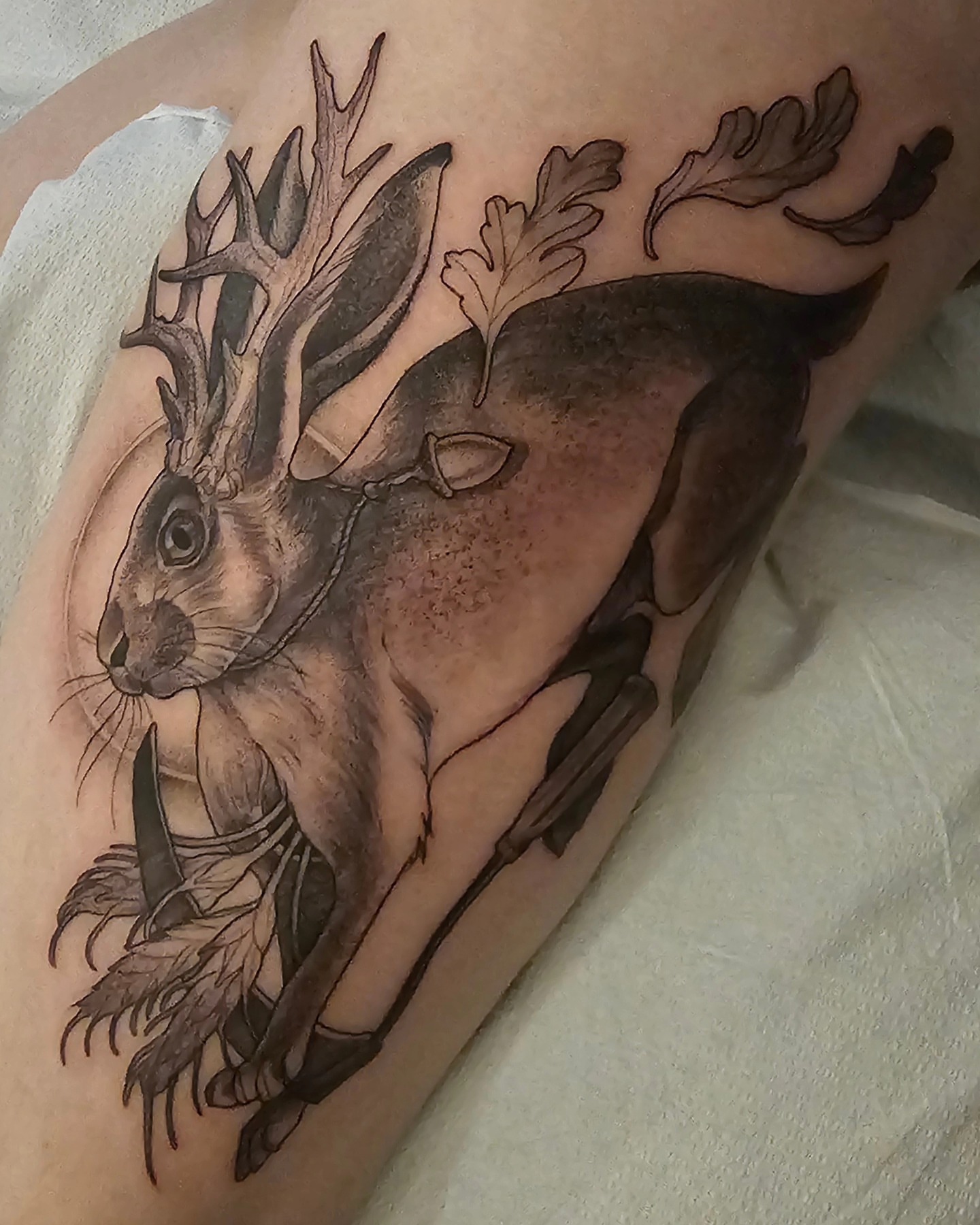 Tattoo by @rkraiza โ black_and_grey, realism