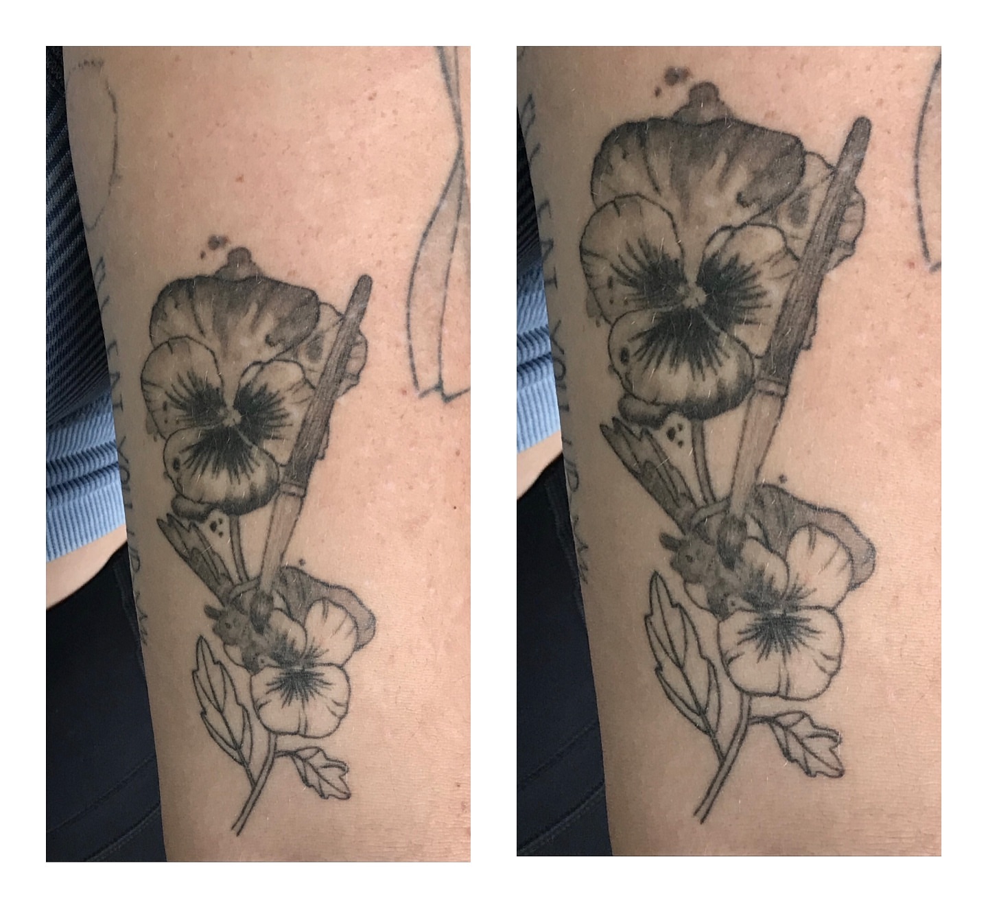 Tattoo by @talia_tattoo_ — black_and_grey