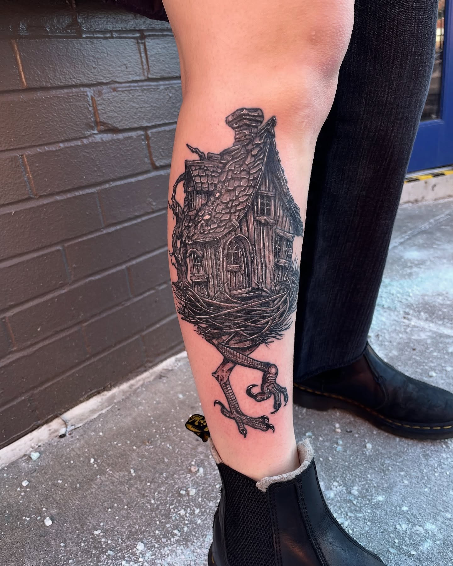 Tattoo by @db_atlas — black_and_grey, realism