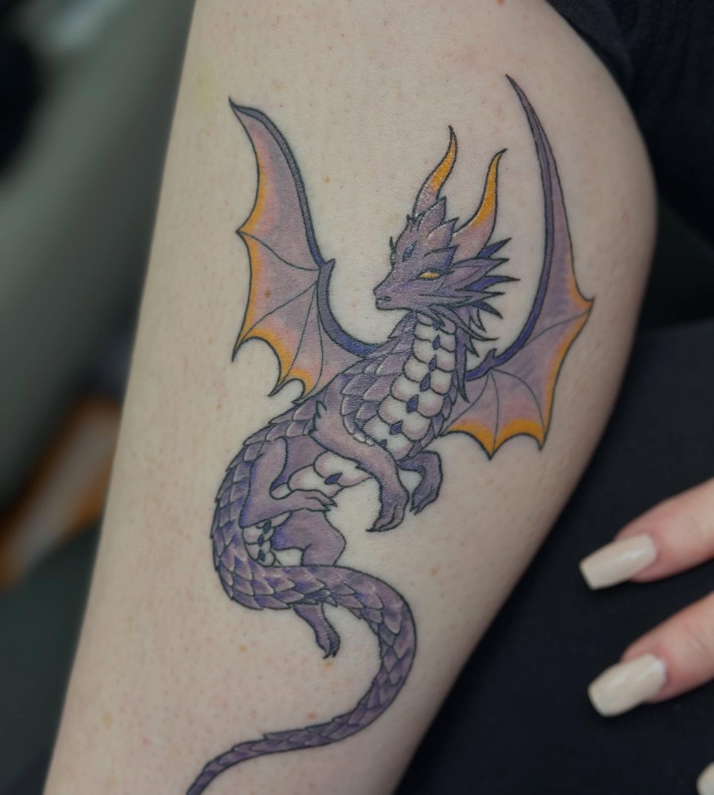Tattoo by @hunterdoestattoos β dotwork