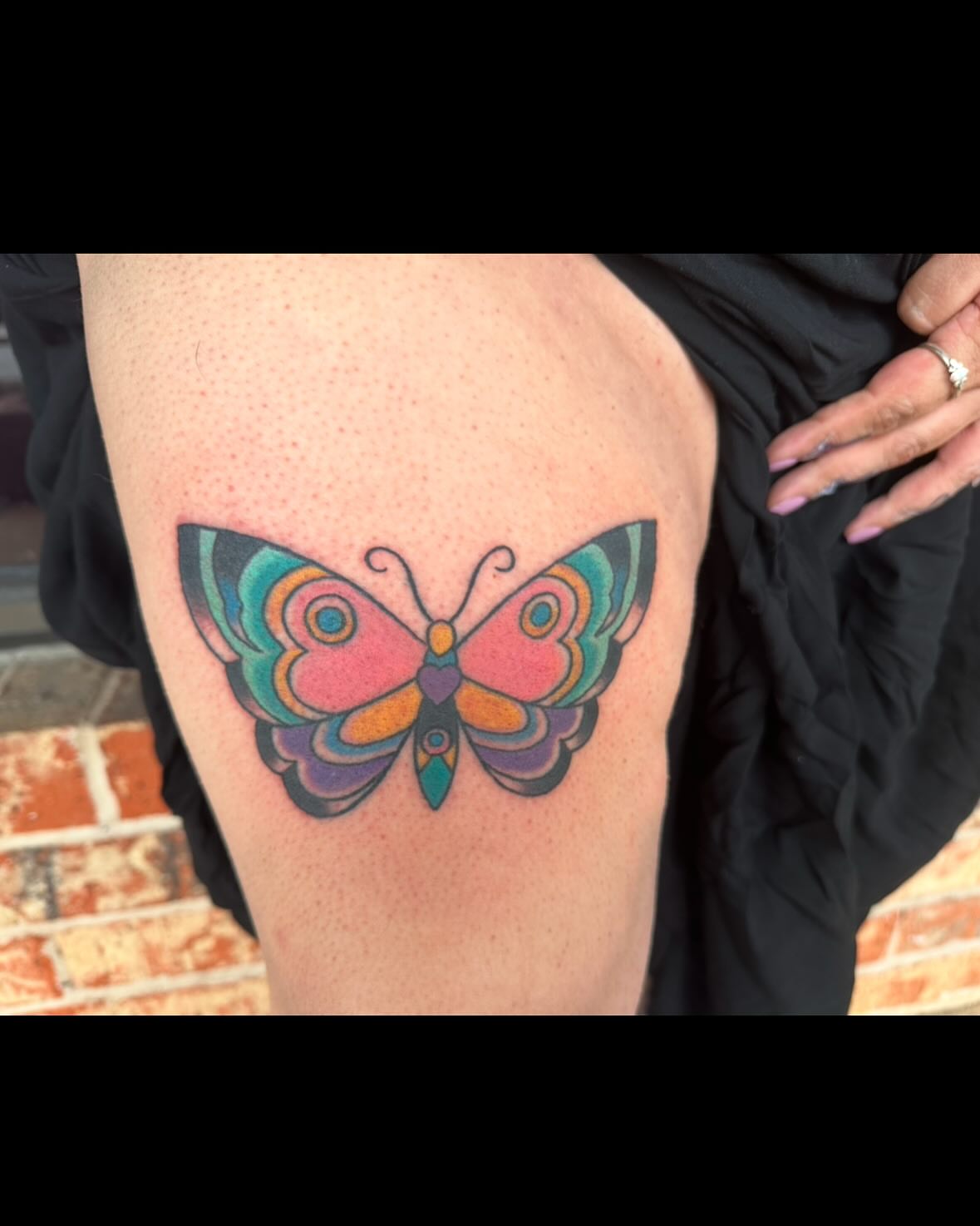 Tattoo by @whitneycreeptattoos โ dotwork, geometric