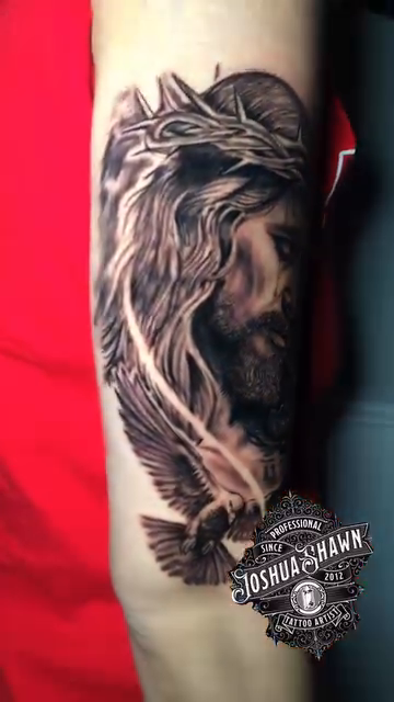 Tattoo by @josh_tattoo — realism, black_and_grey