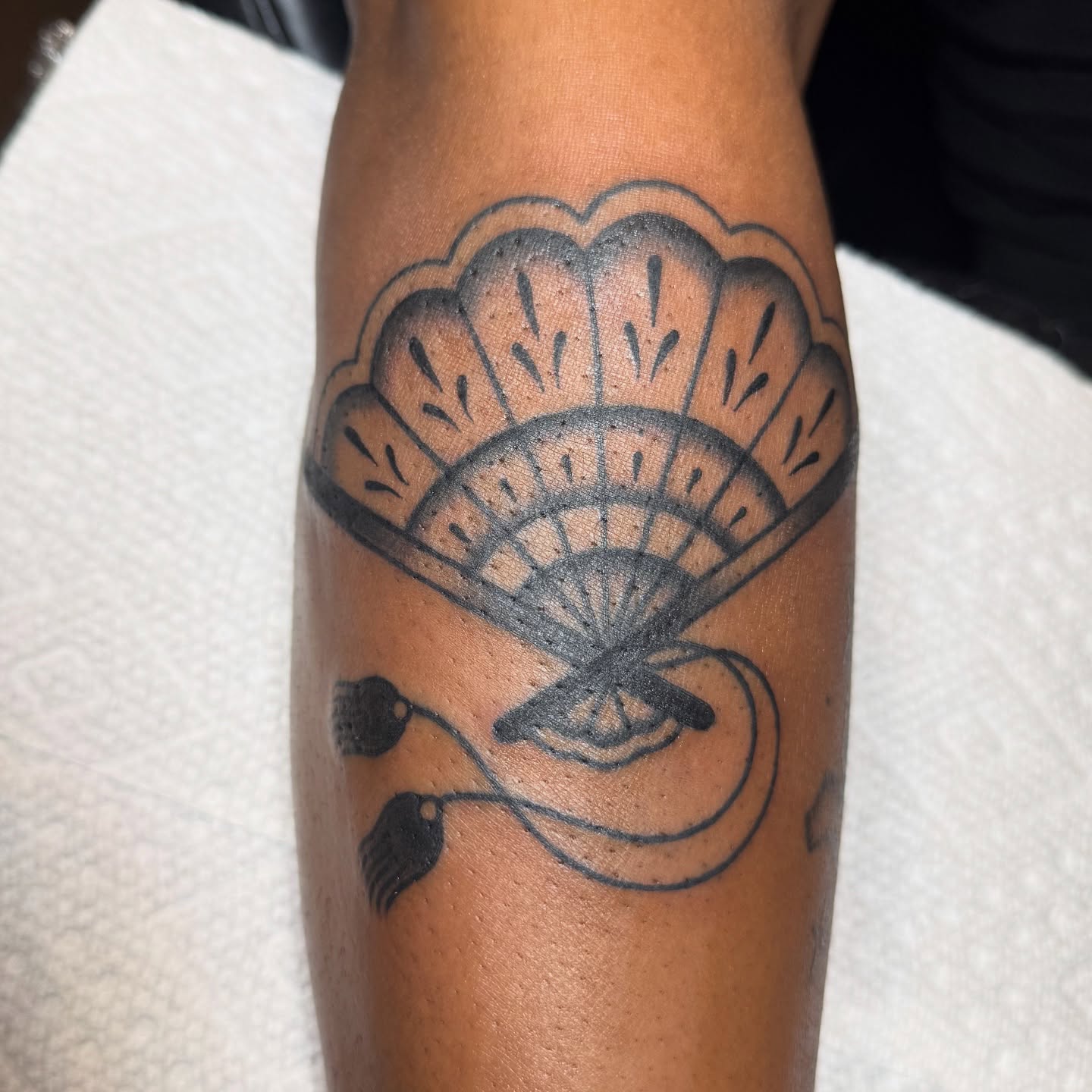 Tattoo by @kkstattoos — black_and_grey