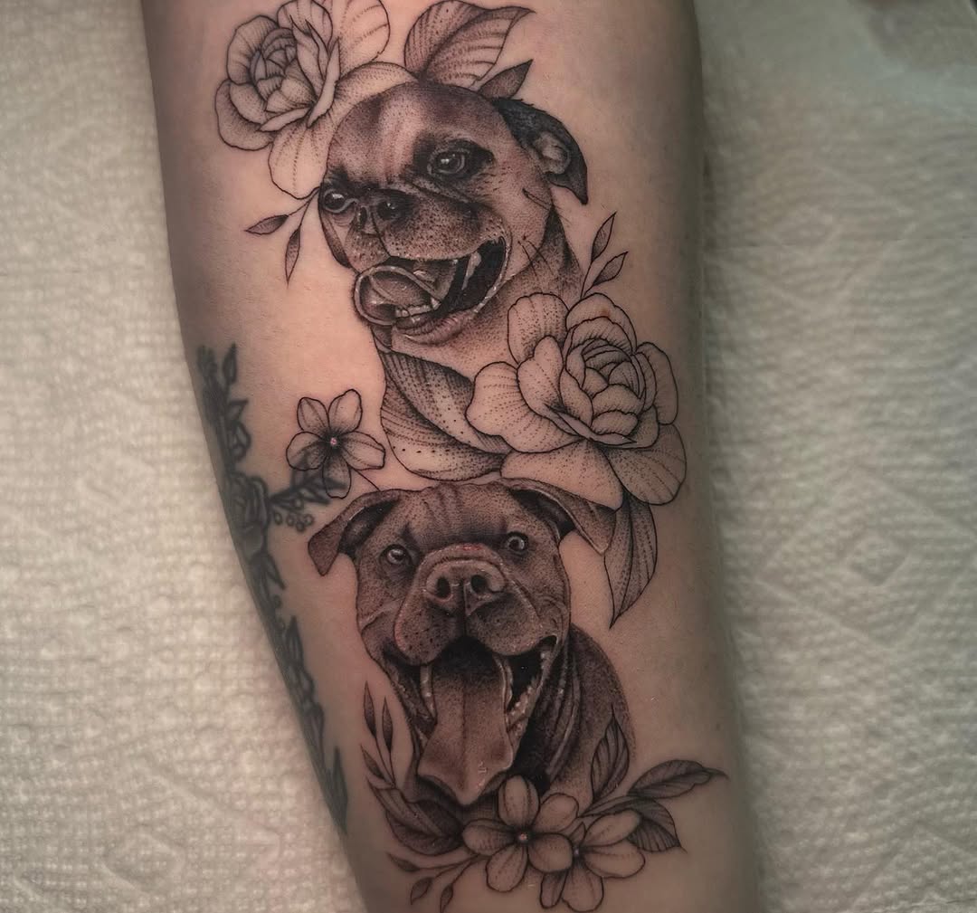 Tattoo by @tattoosbyhails — realism, black_and_grey