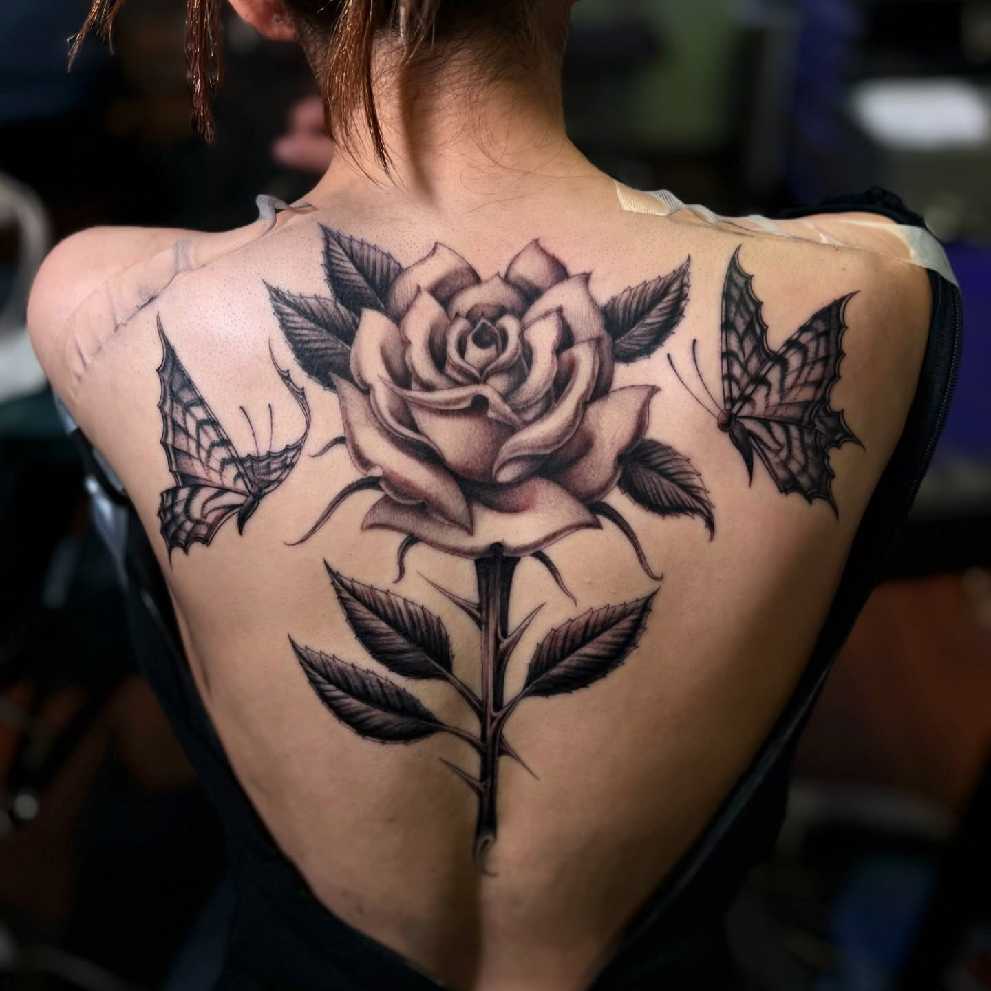 Tattoo by @connalcreates — black_and_grey, realism