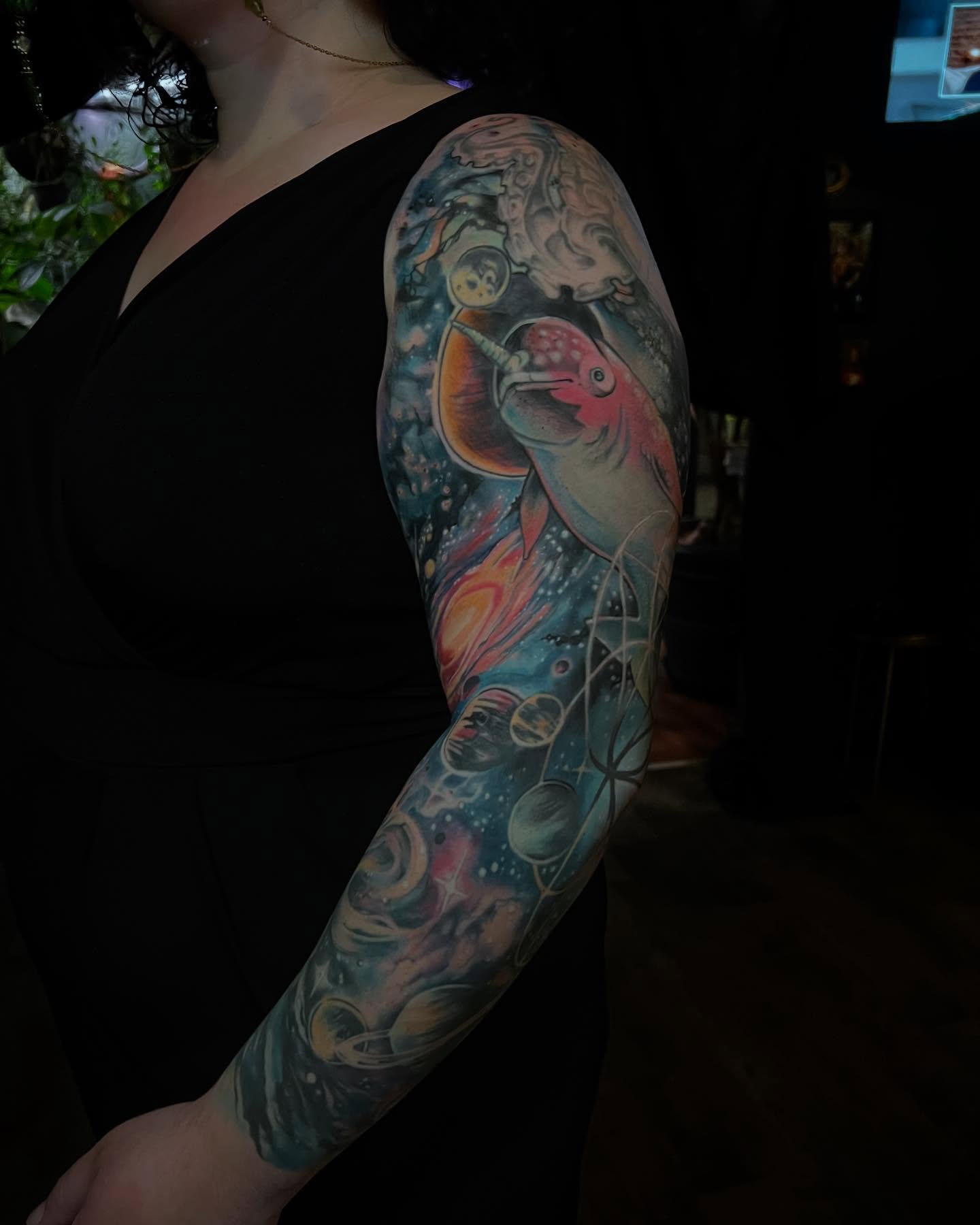 Tattoo by @miss_hell_radz — new_school, surrealism