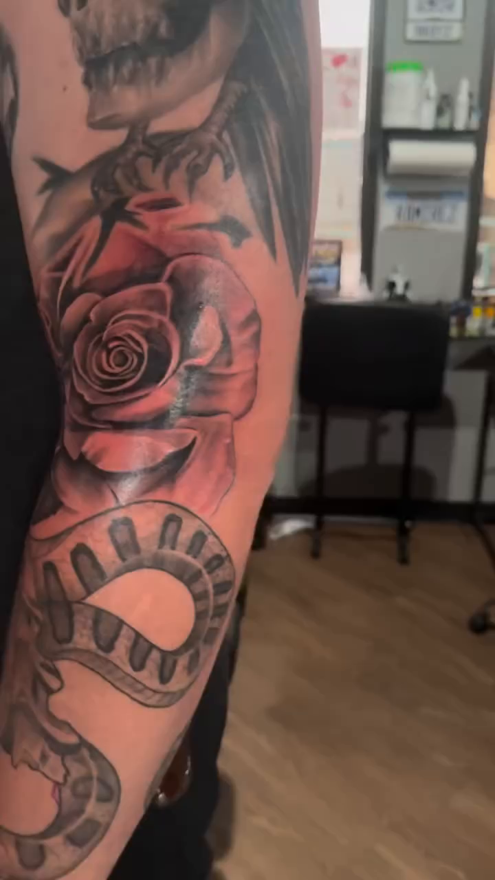 Tattoo by @inkbyj2 — black_and_grey, realism