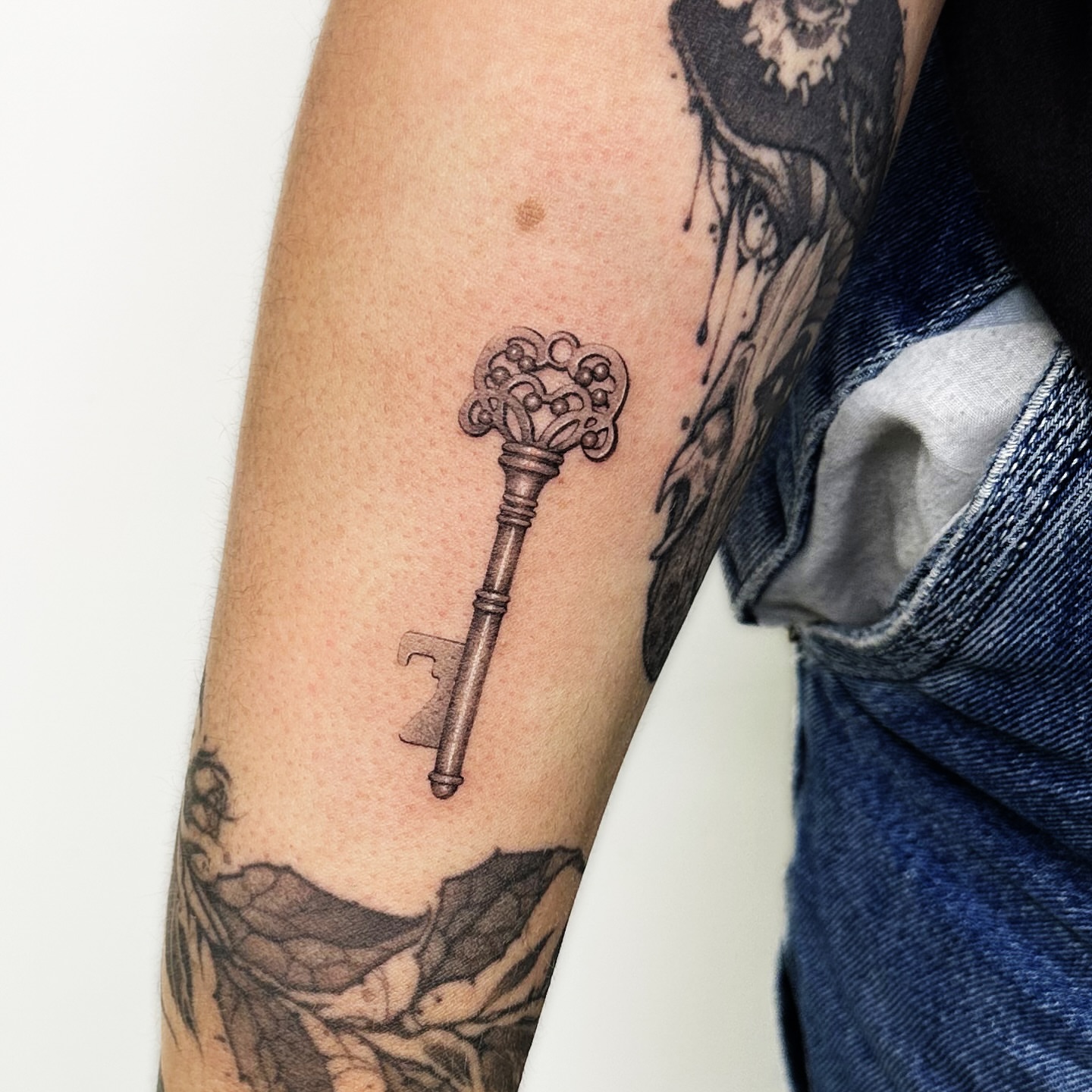 Tattoo by @alices_tattoo — black_and_grey