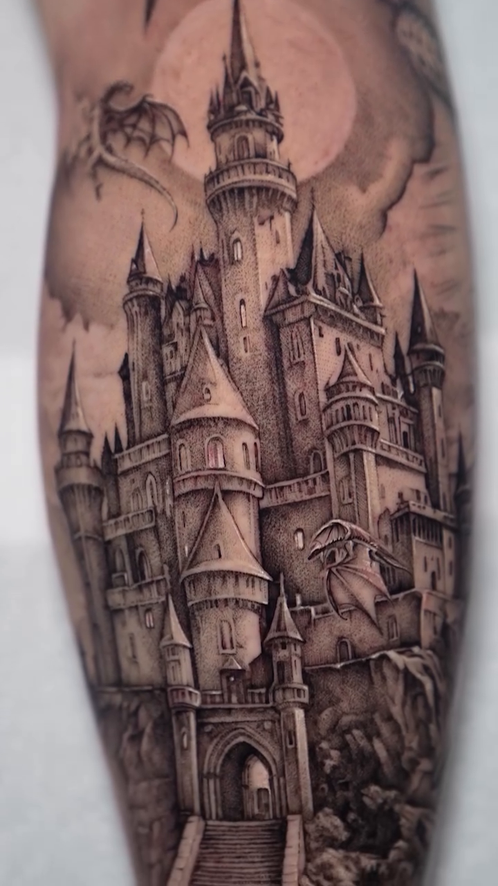 Tattoo by @dead_im_sure — realism, dark_realism