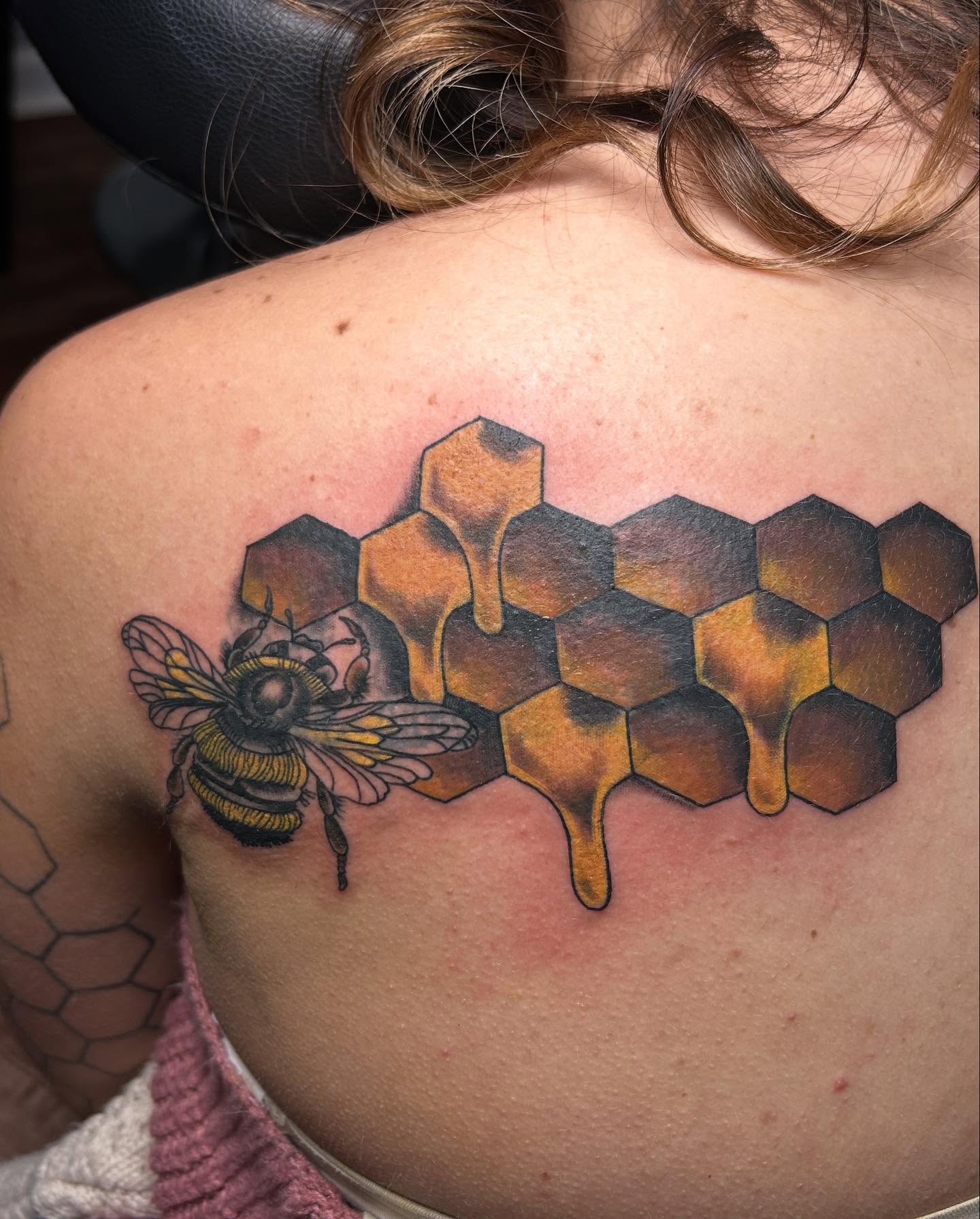 Tattoo by @chels_king24 — geometric, realism