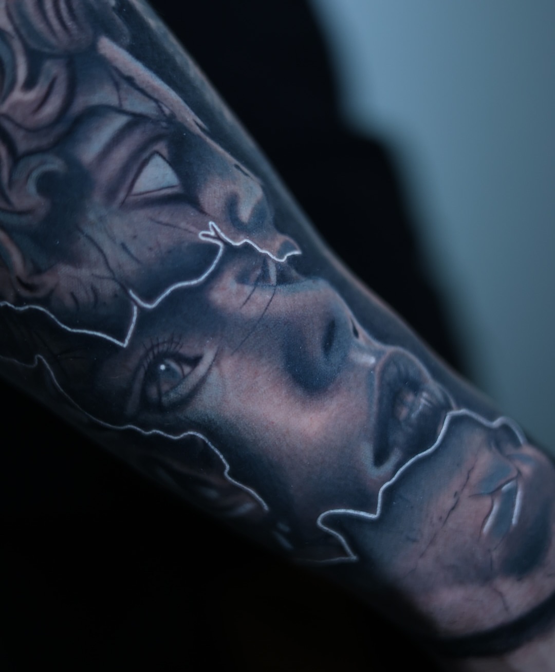 Tattoo by @tiagoink__ — realism, dark_realism