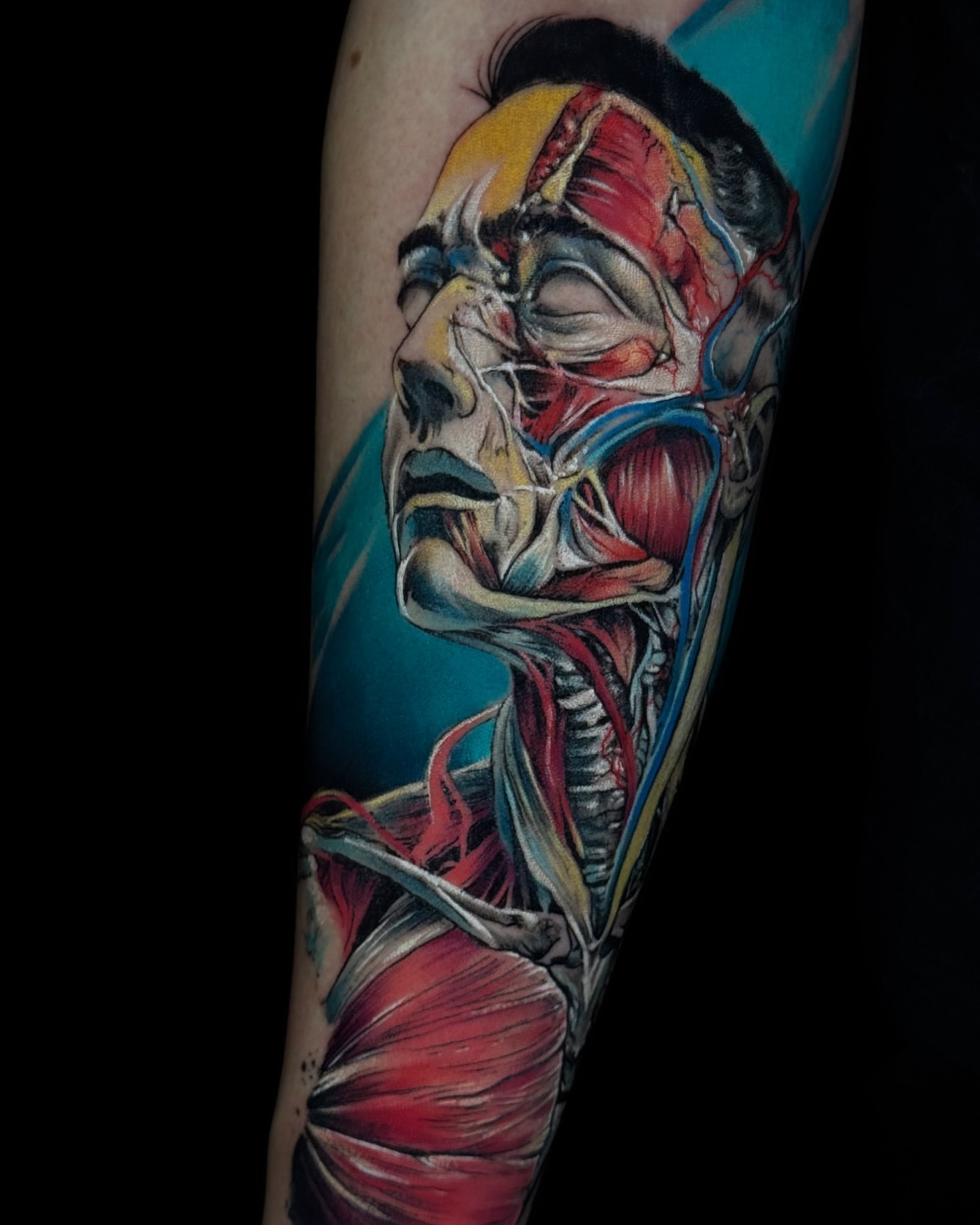 Tattoo by @molinatattoo — realism, dark_realism