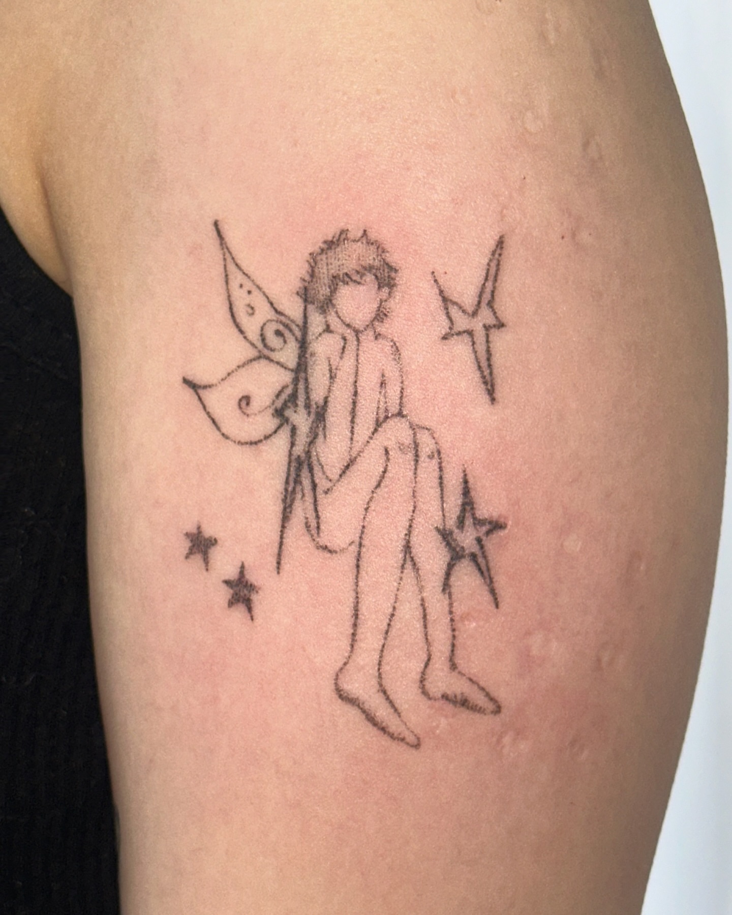Tattoo by @011poke — black_and_grey