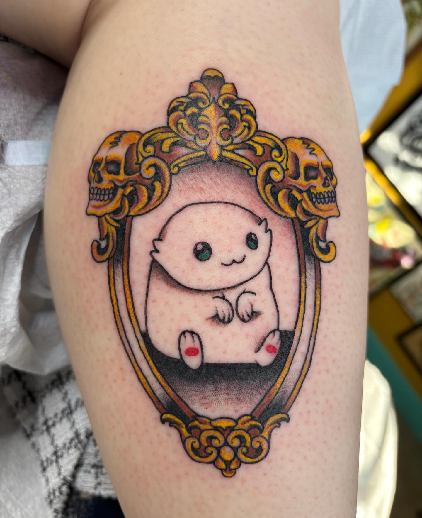 Tattoo by @gonzyiink_208 — new_school, illustrative