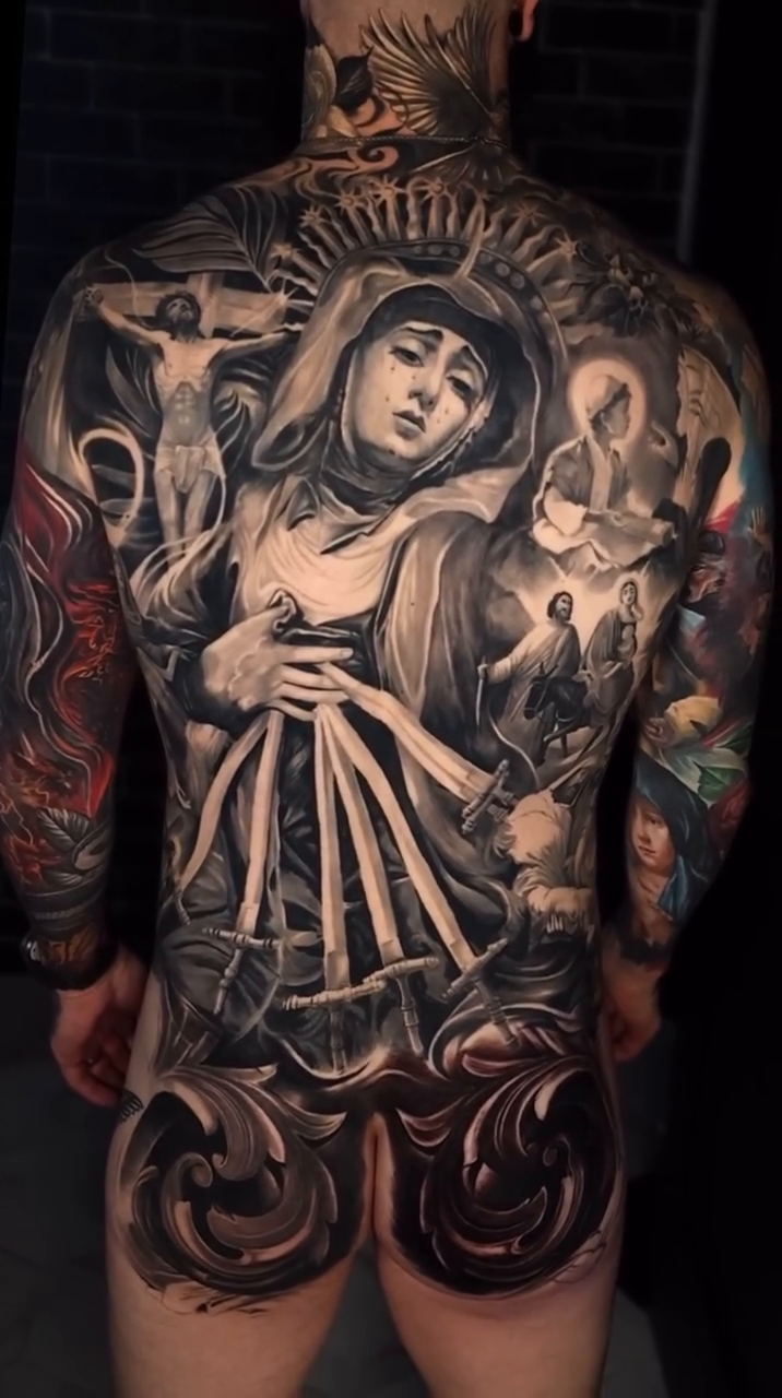 Tattoo work at Motor City Tattoo Expo 2027