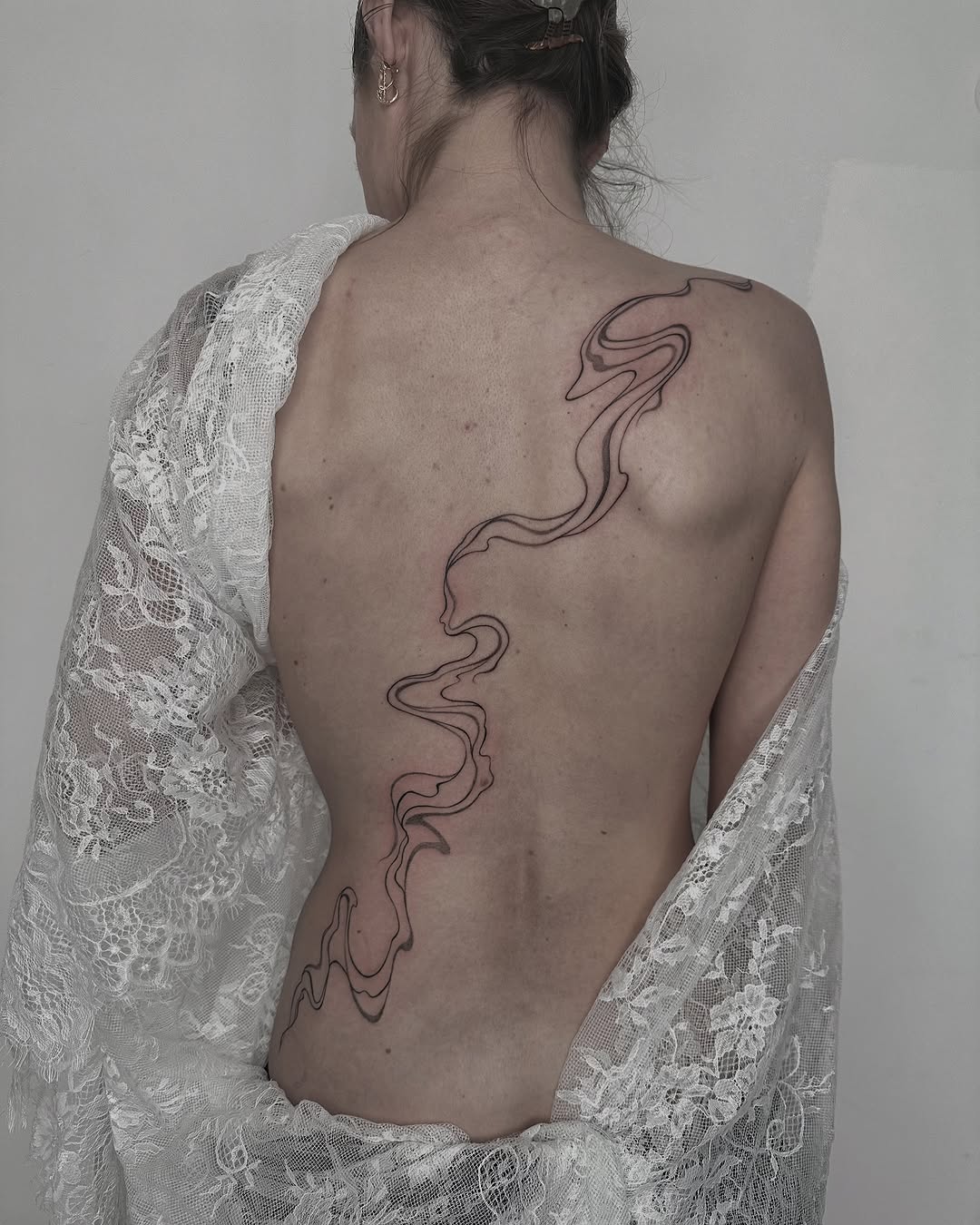 Tattoo by @yink_tattoos — fine_line, black_and_grey
