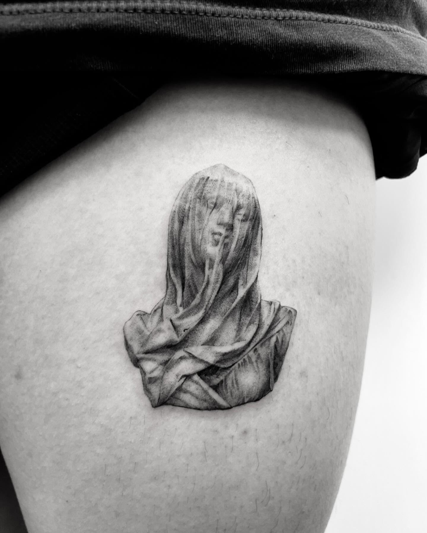 Tattoo by @arthoitam — realism, black_and_grey