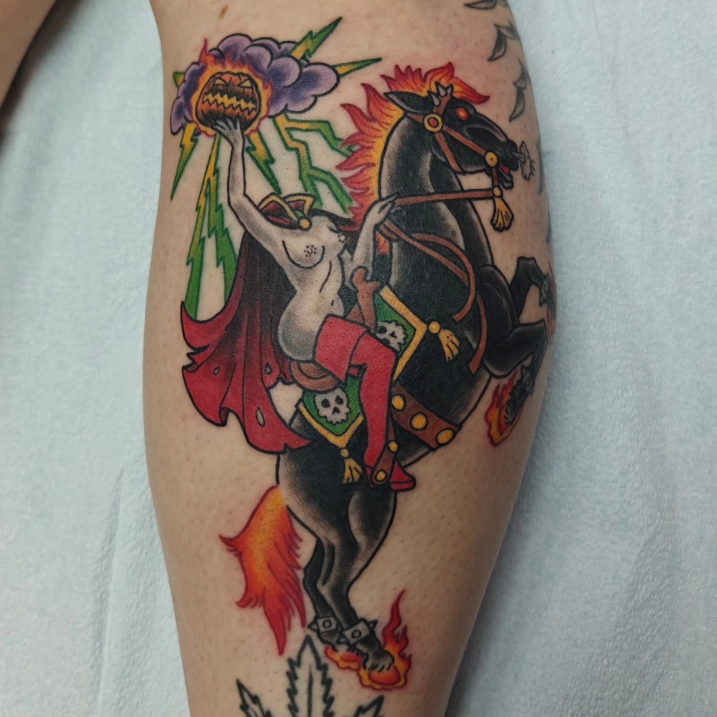 Tattoo by @artoftheblackwolf — american_traditional