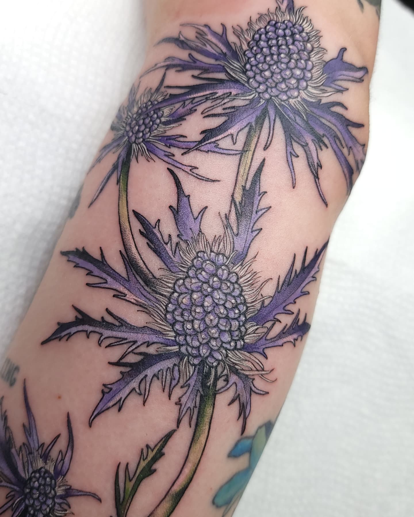 Tattoo by @gargeist — dotwork