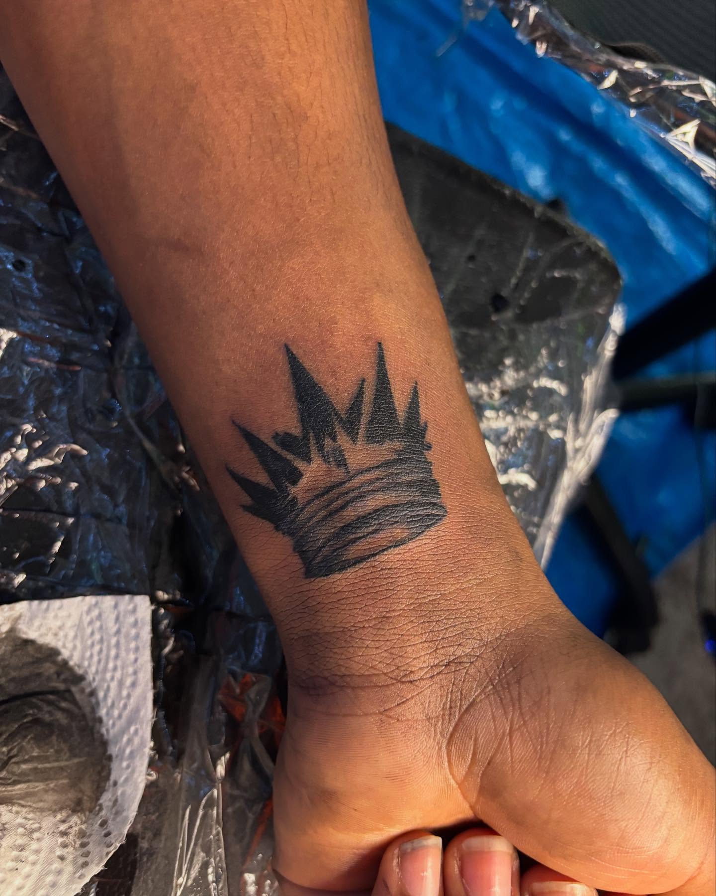 Tattoo by @richmetre_ — black_and_grey