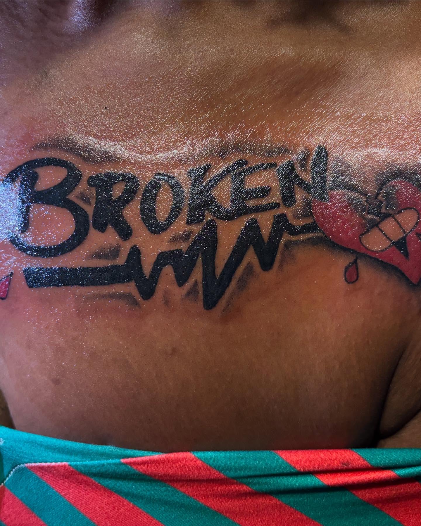Tattoo by @richmetre_ — lettering_script
