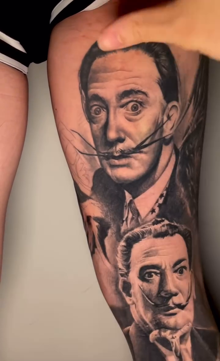 Tattoo by @tommyyu852 — realism, black_and_grey