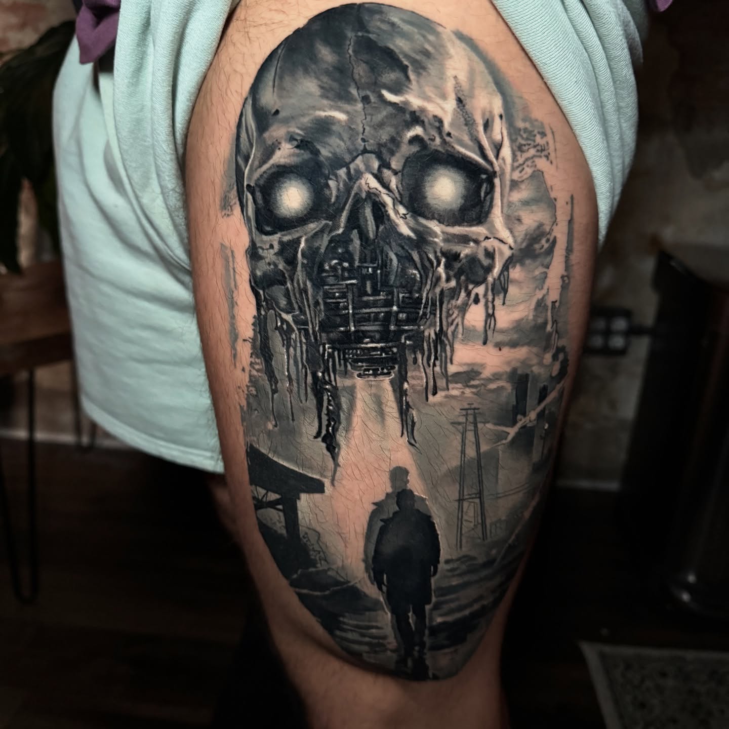 Tattoo by @brd_4rdart — dark_realism