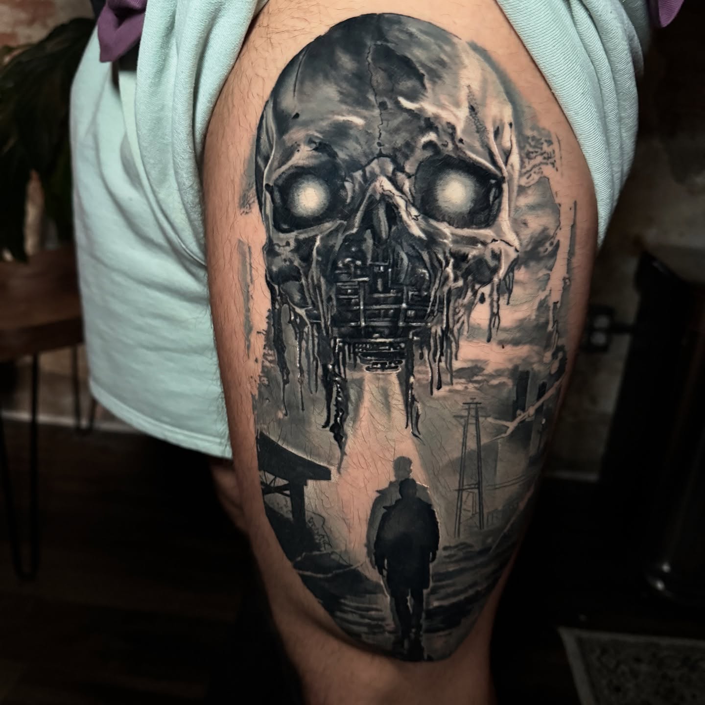 Tattoo by @brd_4rdart — dark_realism