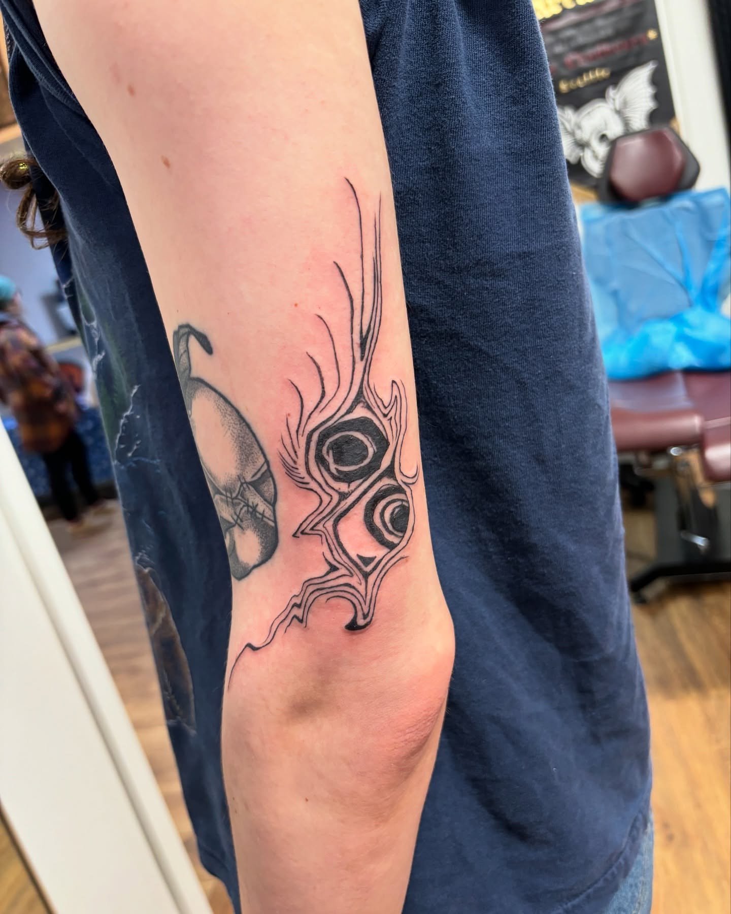 Tattoo by @adammillertattoos — black_and_grey