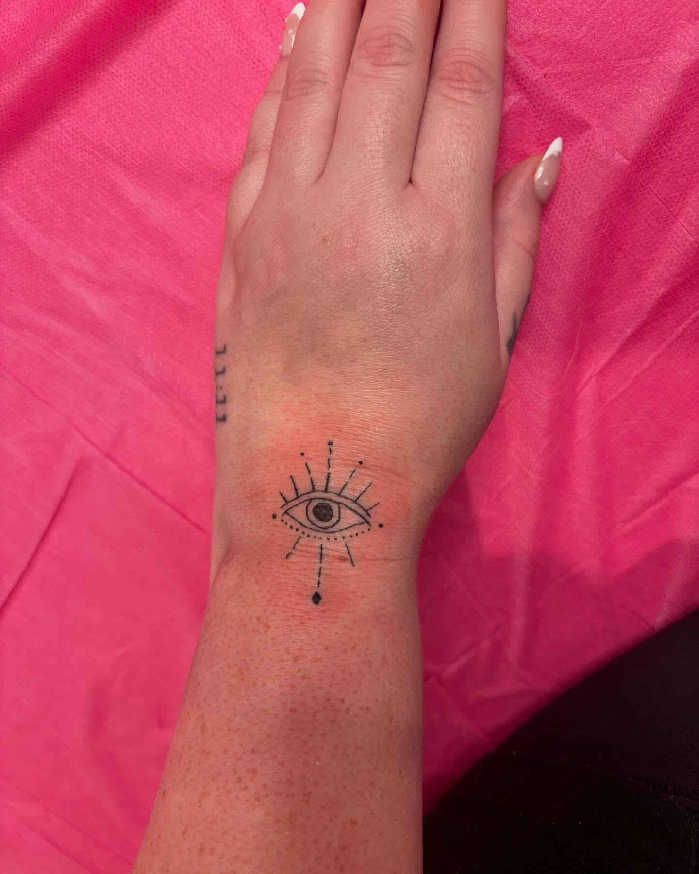 Tattoo by @essentialinktattoos — dotwork