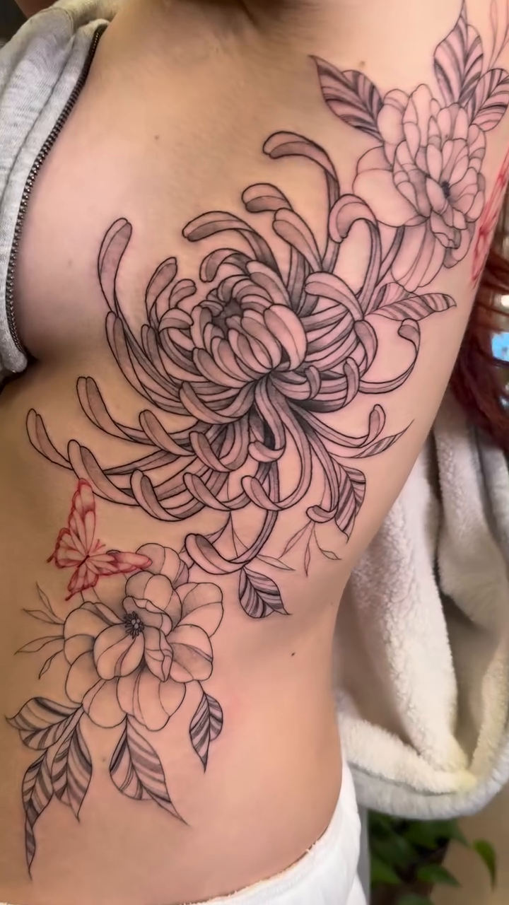 Tattoo by @jillian_k_j — japanese_irezumi, fine_line