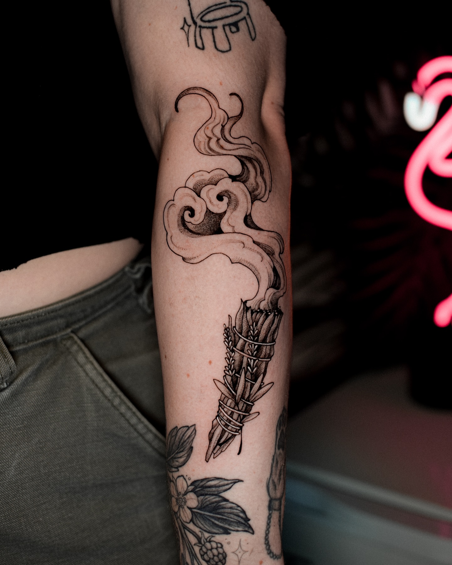 Tattoo by Monique Muñoz Mazzolini, Toronto, Canada
