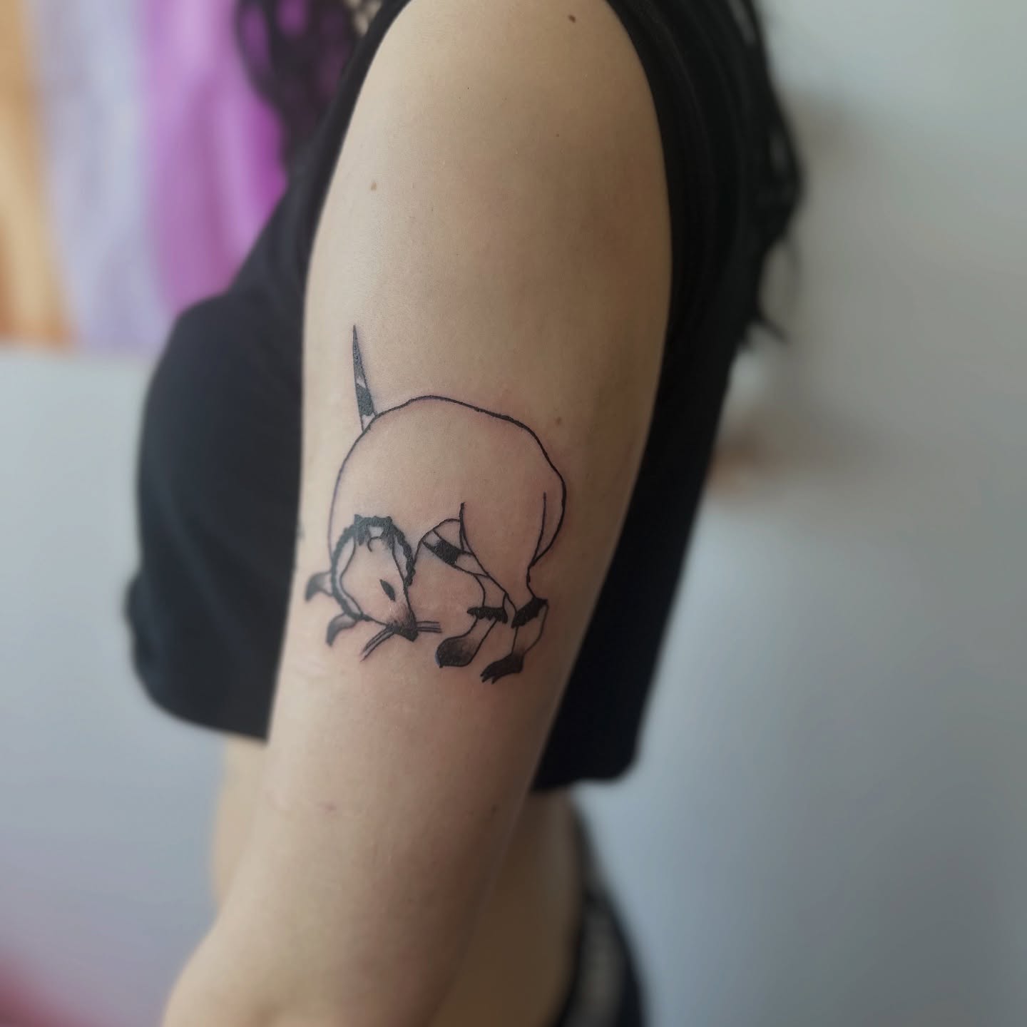 Tattoo by @maya_iconictattoo — minimalist