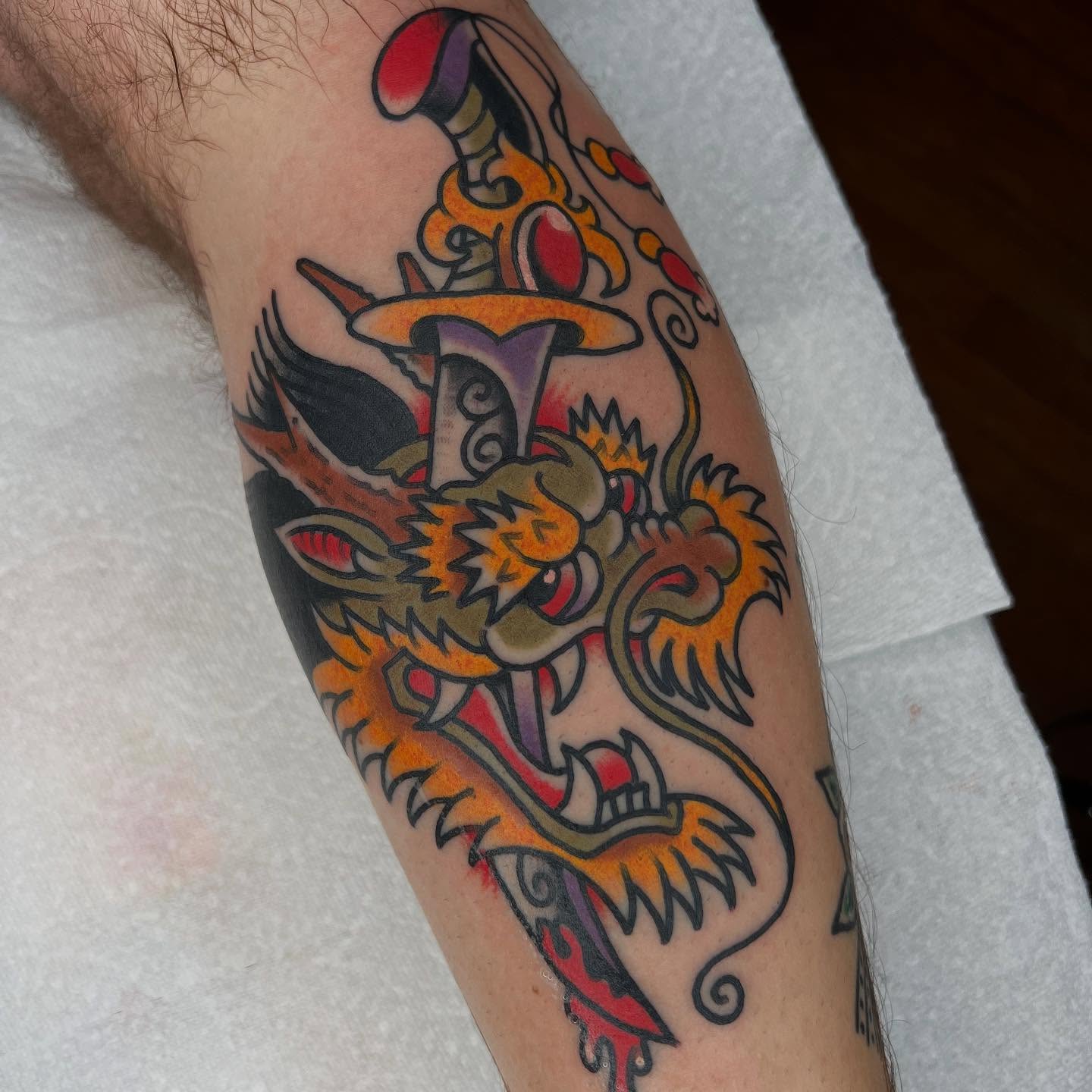 Tattoo by @tylerdavistattoo — american_traditional