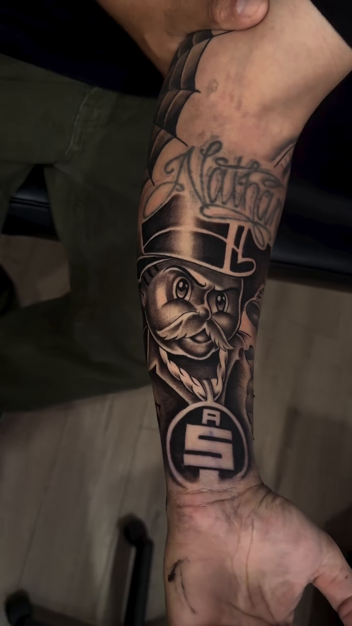 Tattoo by @cees_inks — black_and_grey, realism
