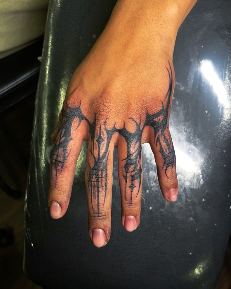 Tattoo by @kp_inktattoos_ — tribal