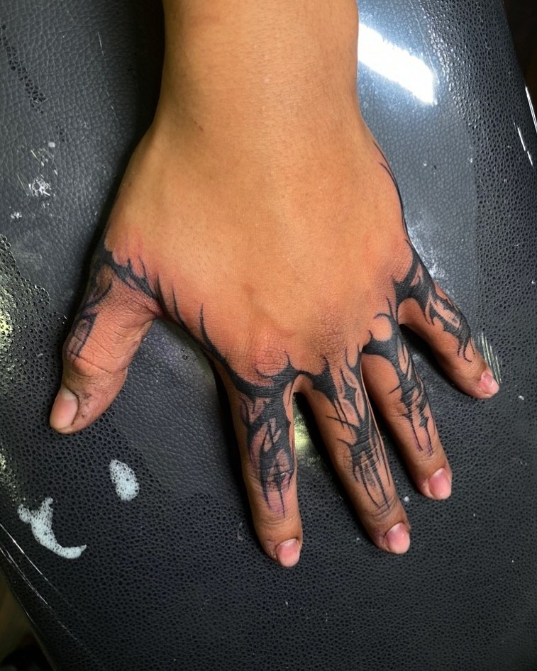 Tattoo by @kp_inktattoos_ — black_and_grey