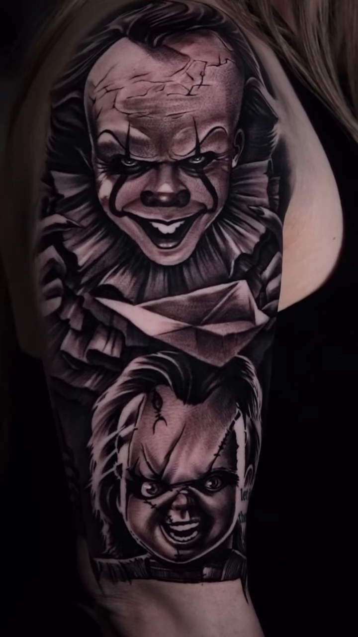 Tattoo by @lys__ink — realism, dark_realism
