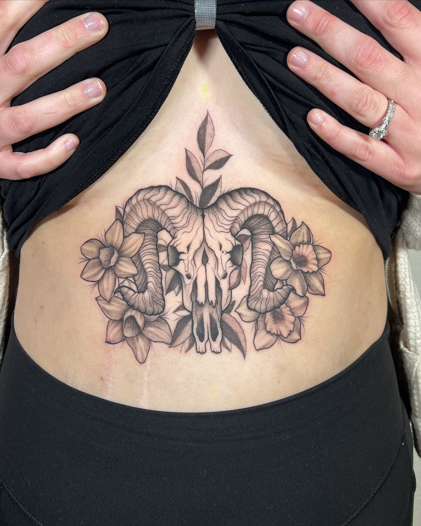 Tattoo by @lucky.u.tattoo โ black_and_grey, realism