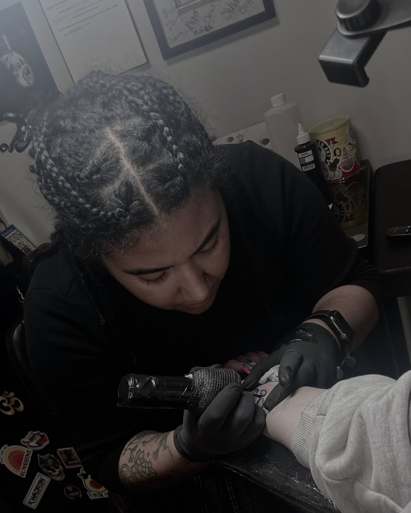 Tattoo by @ladonastinta — black_and_grey